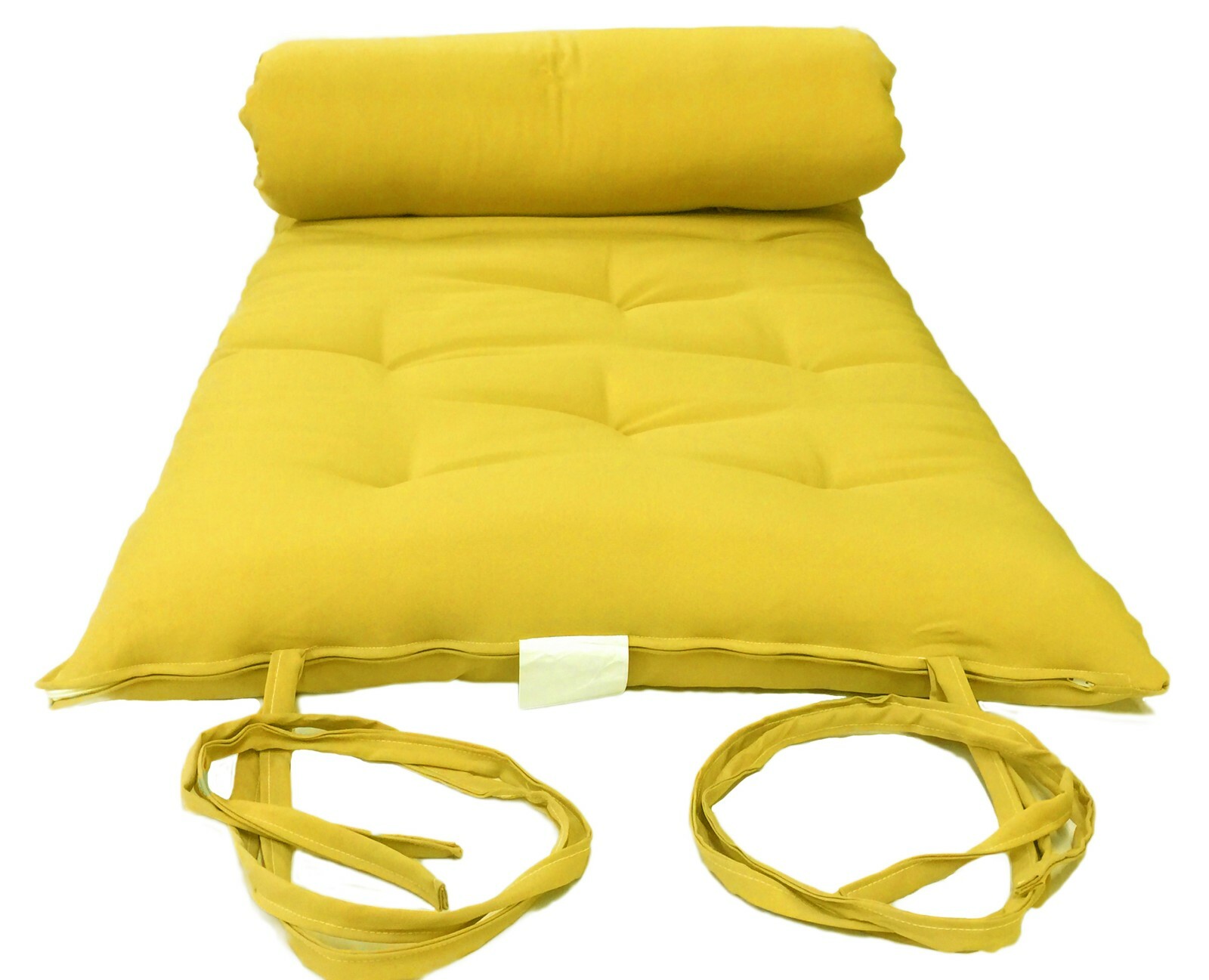Floor Rolling Futon Mattresses, Sleeper Bedding Mats 3x30x80, Yellow