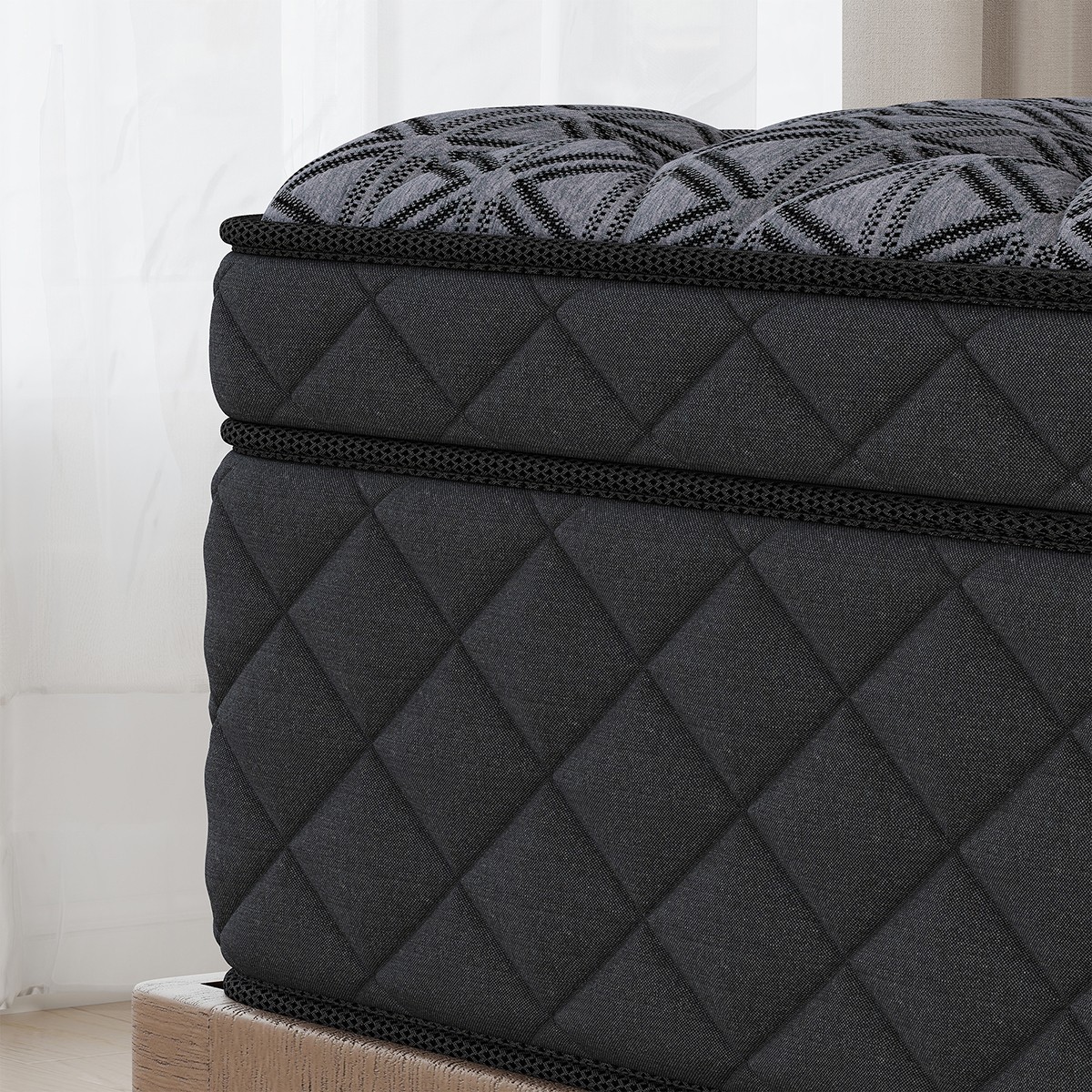 12″ 14″ Twin Full Queen King Mattress in a Box Gel Memory Foam Pocket Spring