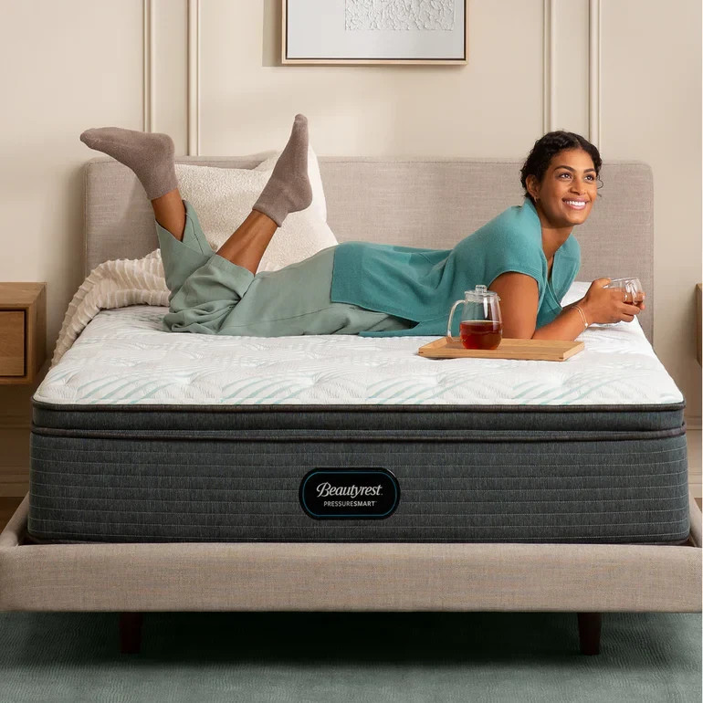 Simmons Beautyrest PressureSmart 2.0 QUEEN 14.75 Plush Pillow Top QUICK SHIP