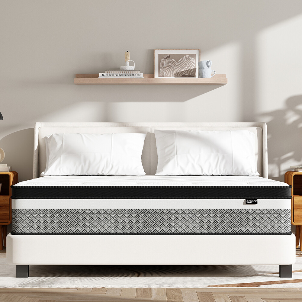10″ 12″ 14″ Gel Memory Foam Hybrid Queen Mattress Spring Twin Full King in A Box