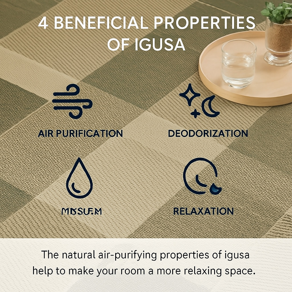 IKEHIKO Igusa Tatami Mattress Compact Moisture Control Antibacterial Deodorizing