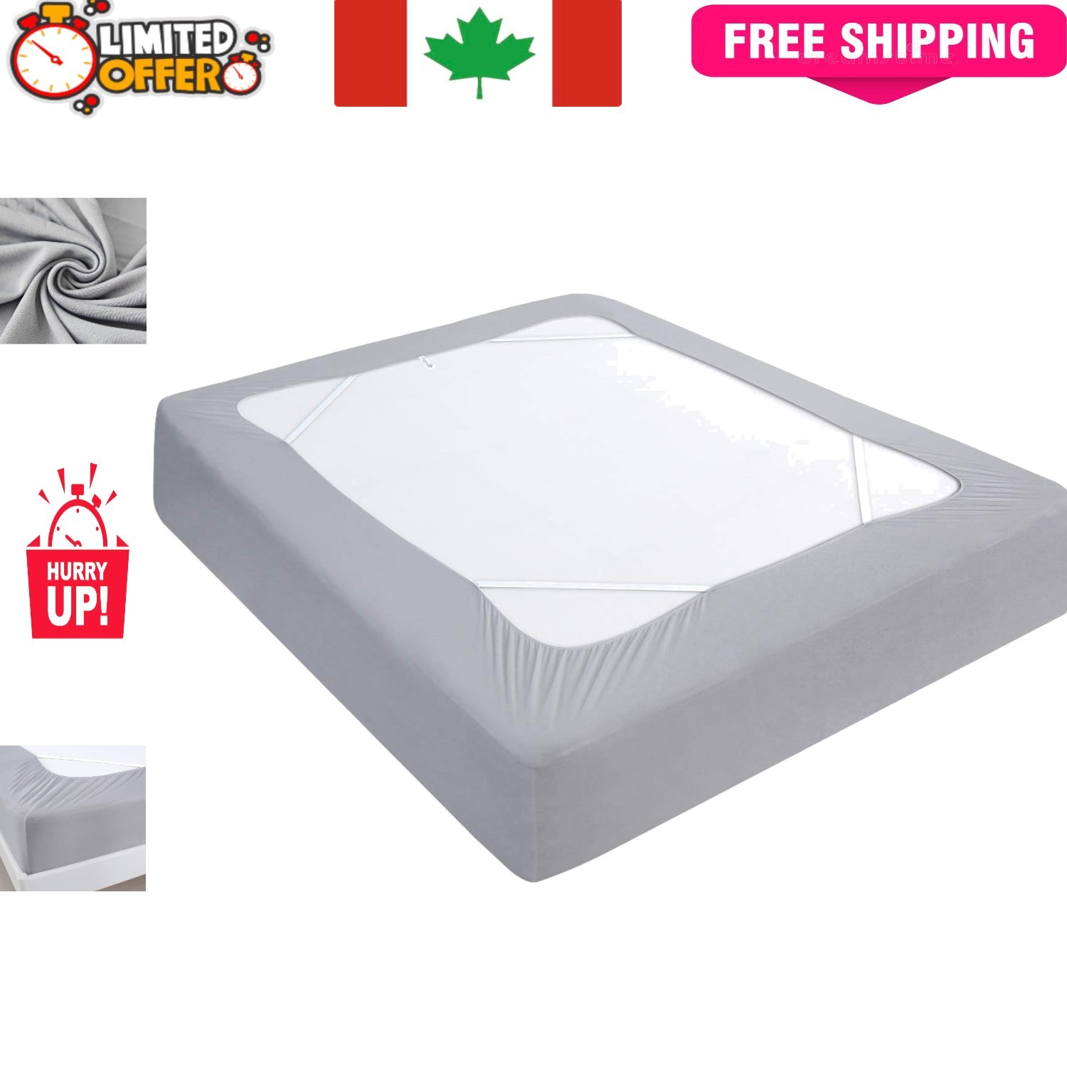 Elastic Fabric King Size Box Spring Cover – Modern Solution for Bedroom Decor