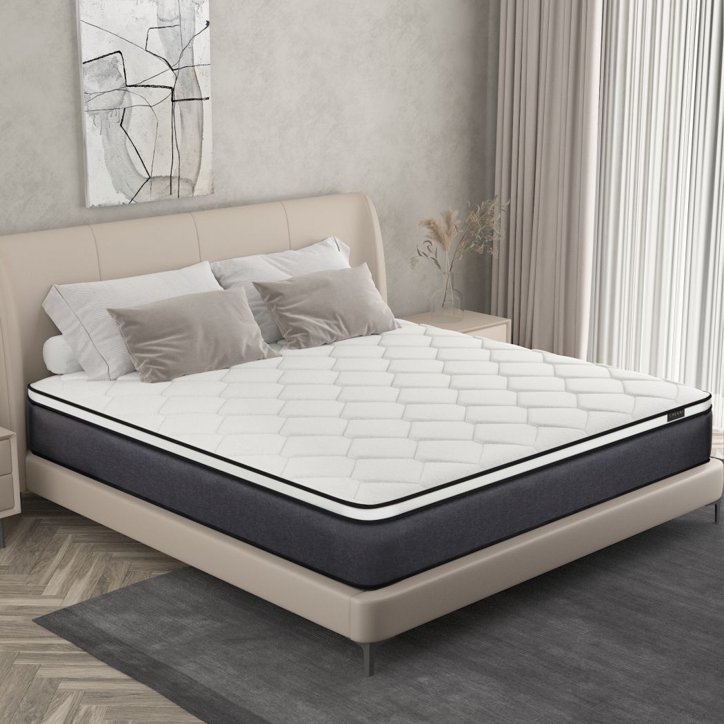 14″ 12″ Mattress in a Box Memory Foam Hybrid Spring Twin Full Queen King Size