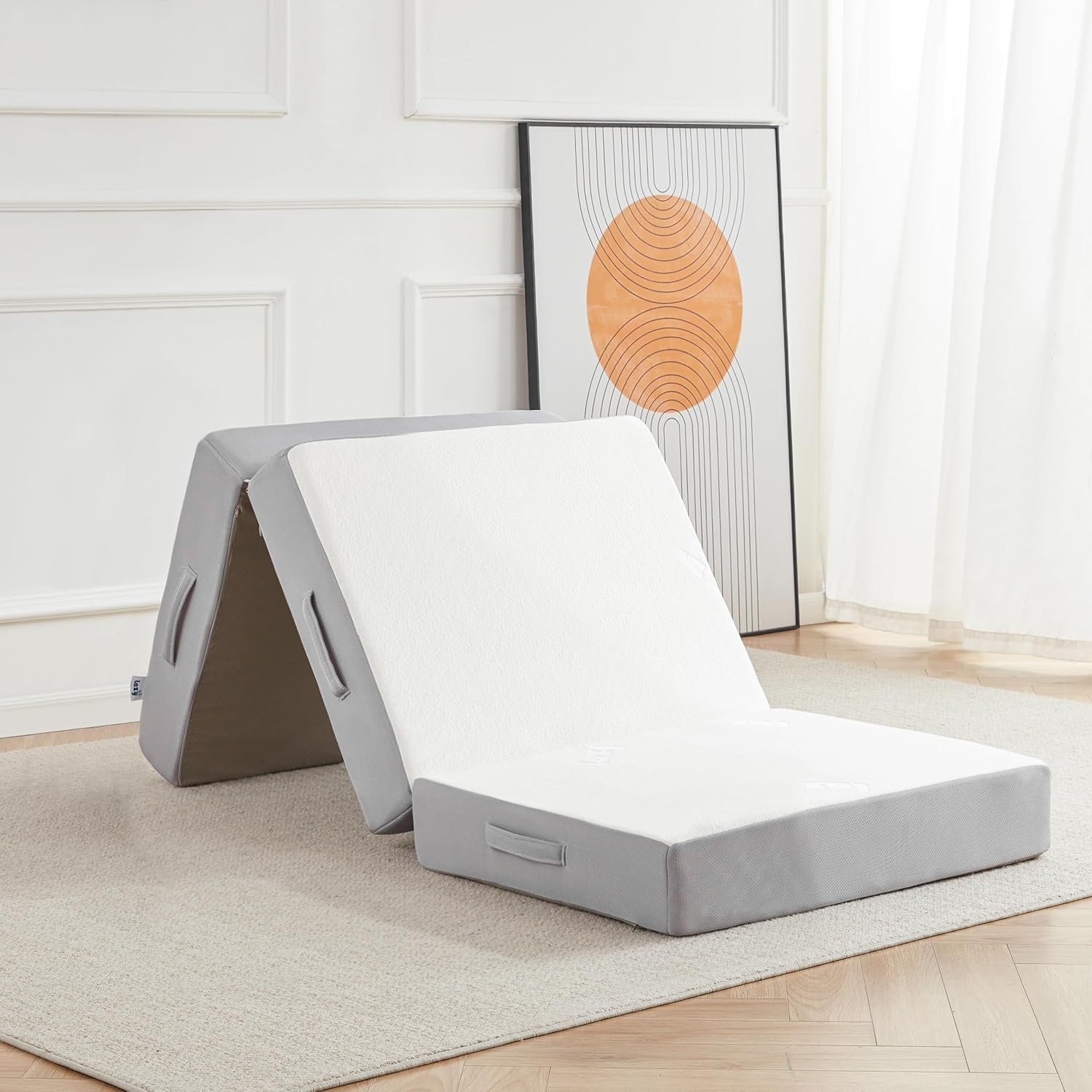 Durable 6 Inch Single Foldable Mattress – Guest Bed, Camping