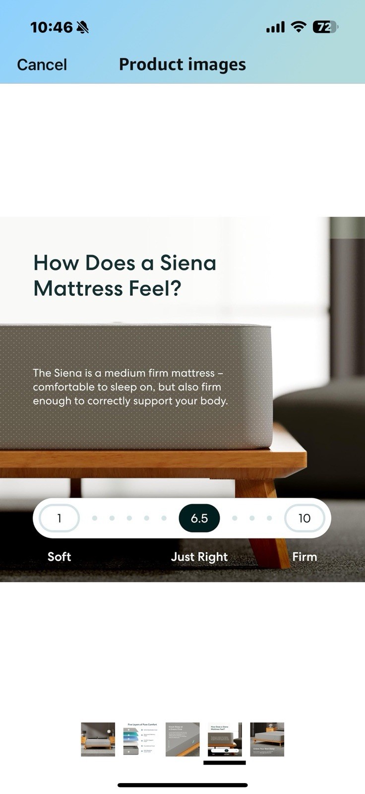 Siena 14″ Twin Memory Foam Mattress & 2 Bonus Pillows – Medium Firm –