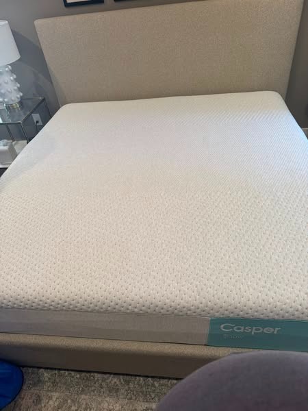 CASPER SNOW MAX, QUEEN MATTRESS – Sanitized & Recompacted – Free Delivery
