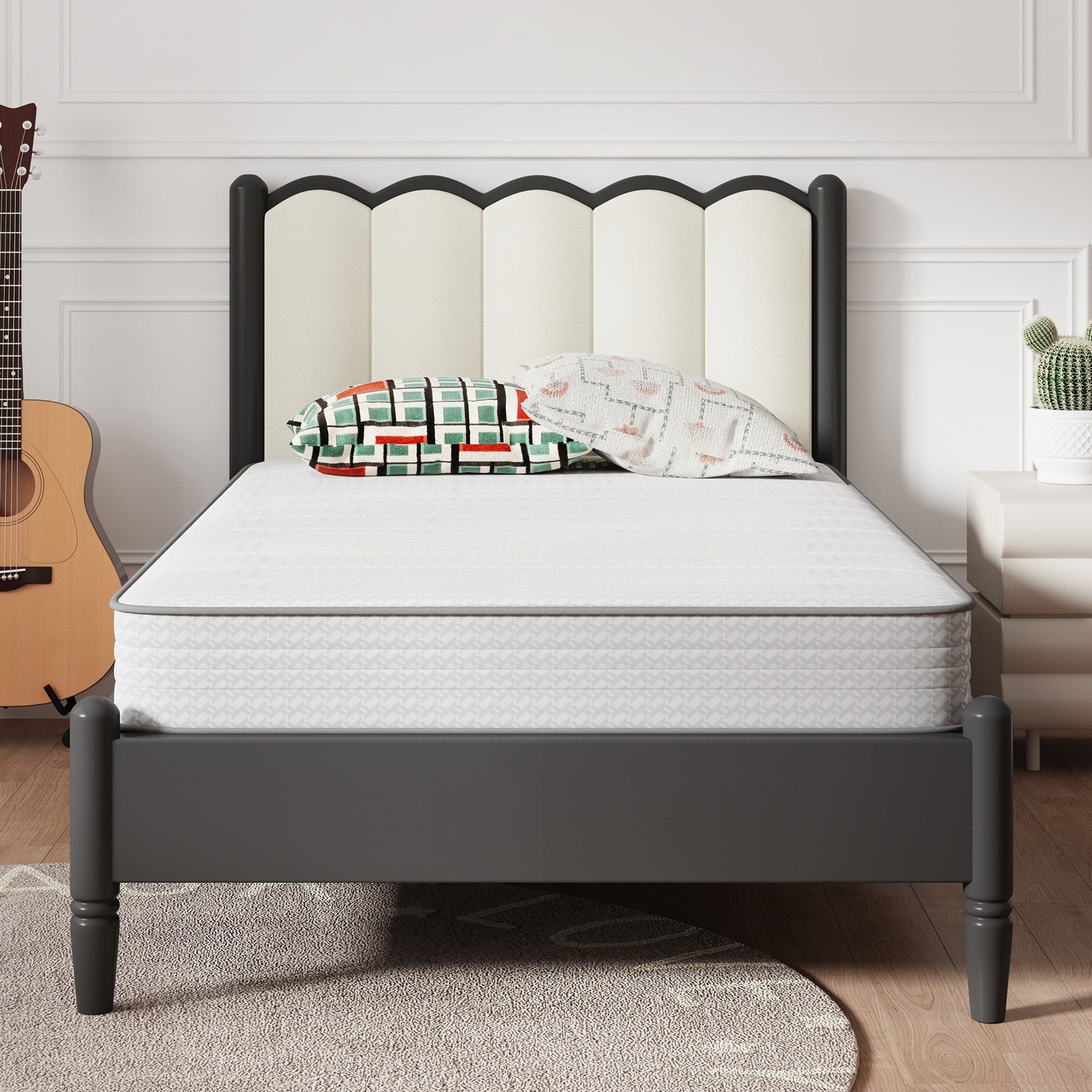 Avenco CozyNest 6″ Twin Size Medium Supportive Innerspring Mattress