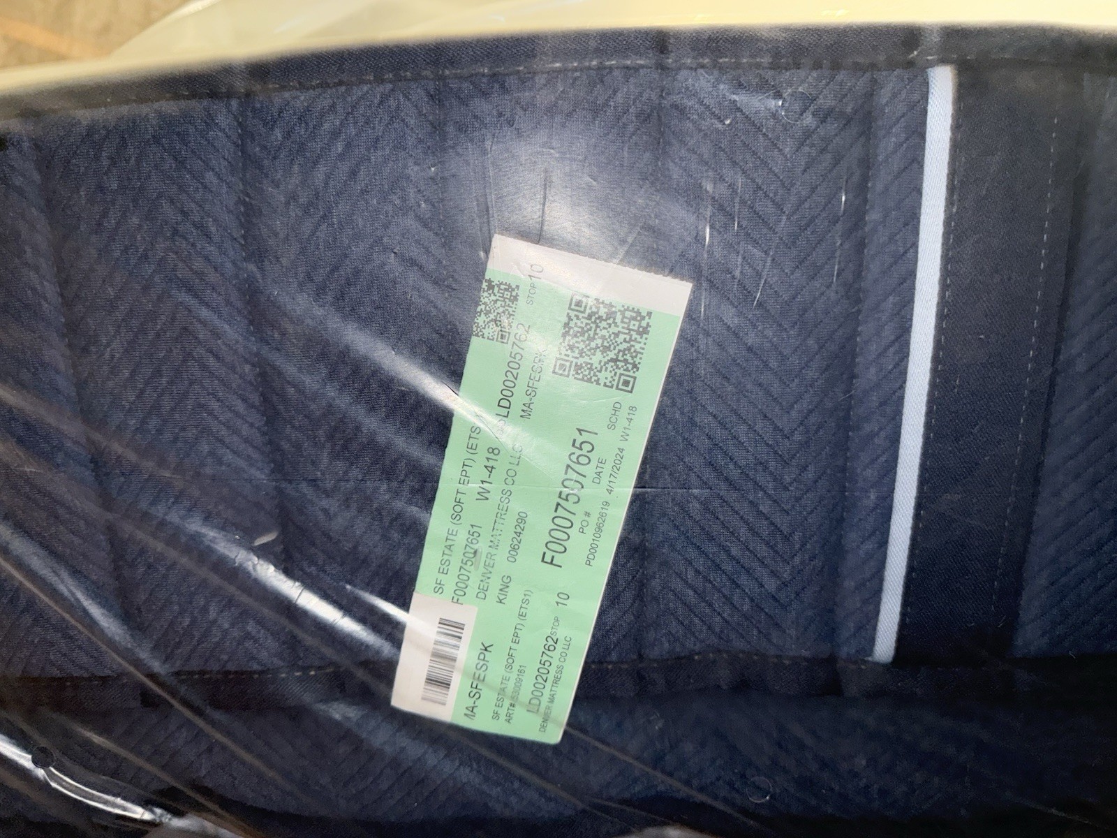 King Stearns & Foster 17″ Euro Pillow Top Soft Mattress