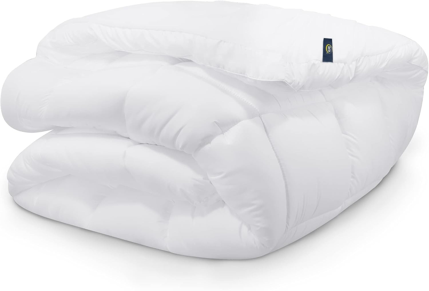 Down Illusion Soft Hypoallergenic 2 inch Pillowtop Simple Fit Mattress Topper