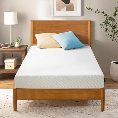 ZINUS 5 Inch Green Tea Memory Foam Mattress [New Version], Twin, Fiberglass free