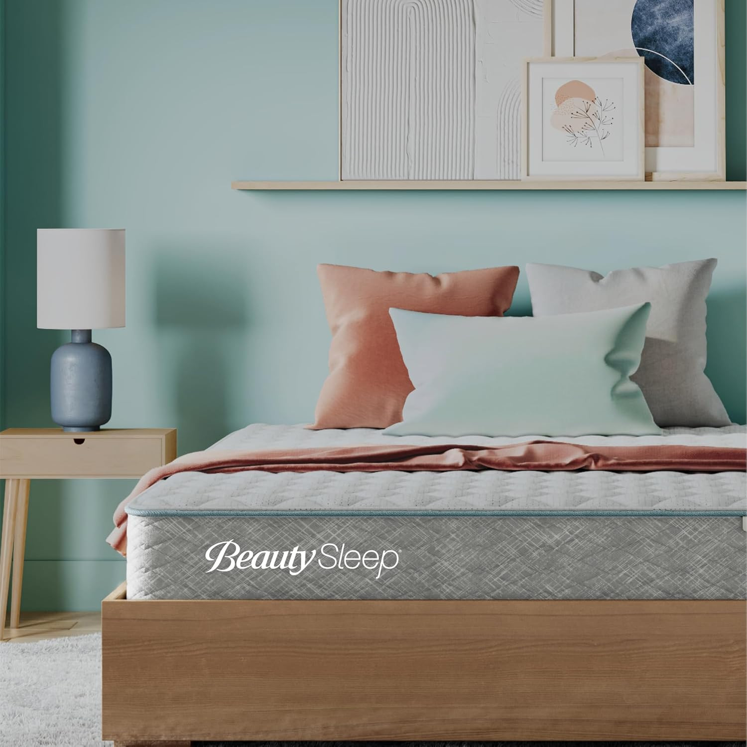 Beautyrest Midnight Slumber 12″ Full Hybrid Mattress – 100 Night Trial