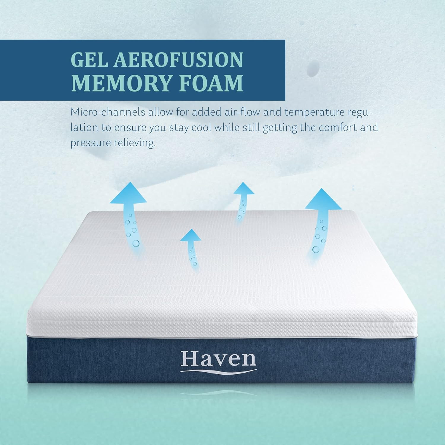 12″ Cooling Gel Memory Foam Mattress – Medium Firm, CertiPUR-US Certified