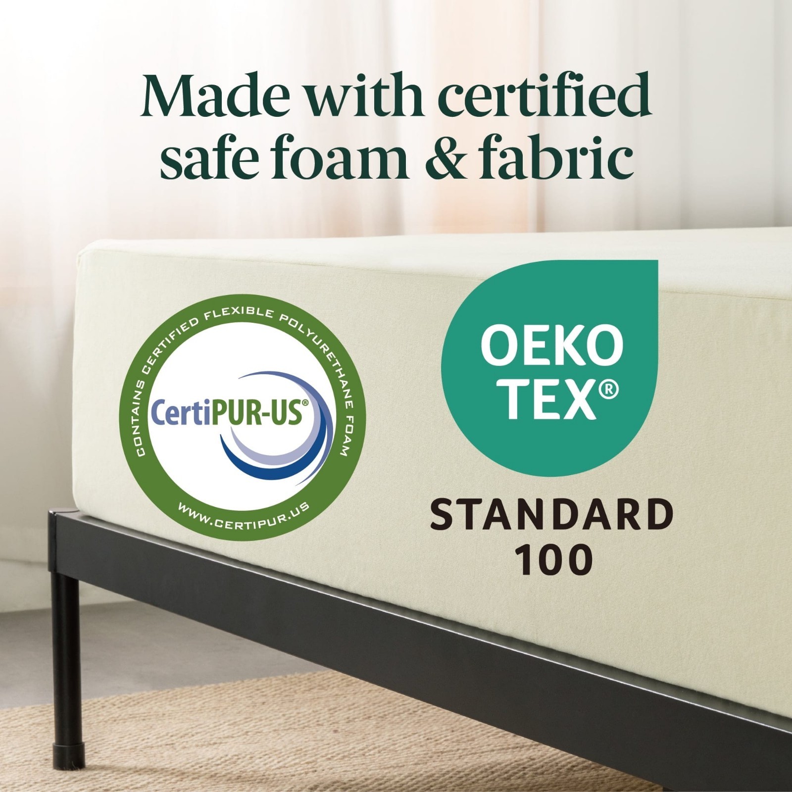10-Inch Queen Cooling Gel Memory Foam Mattress – Medium Firm