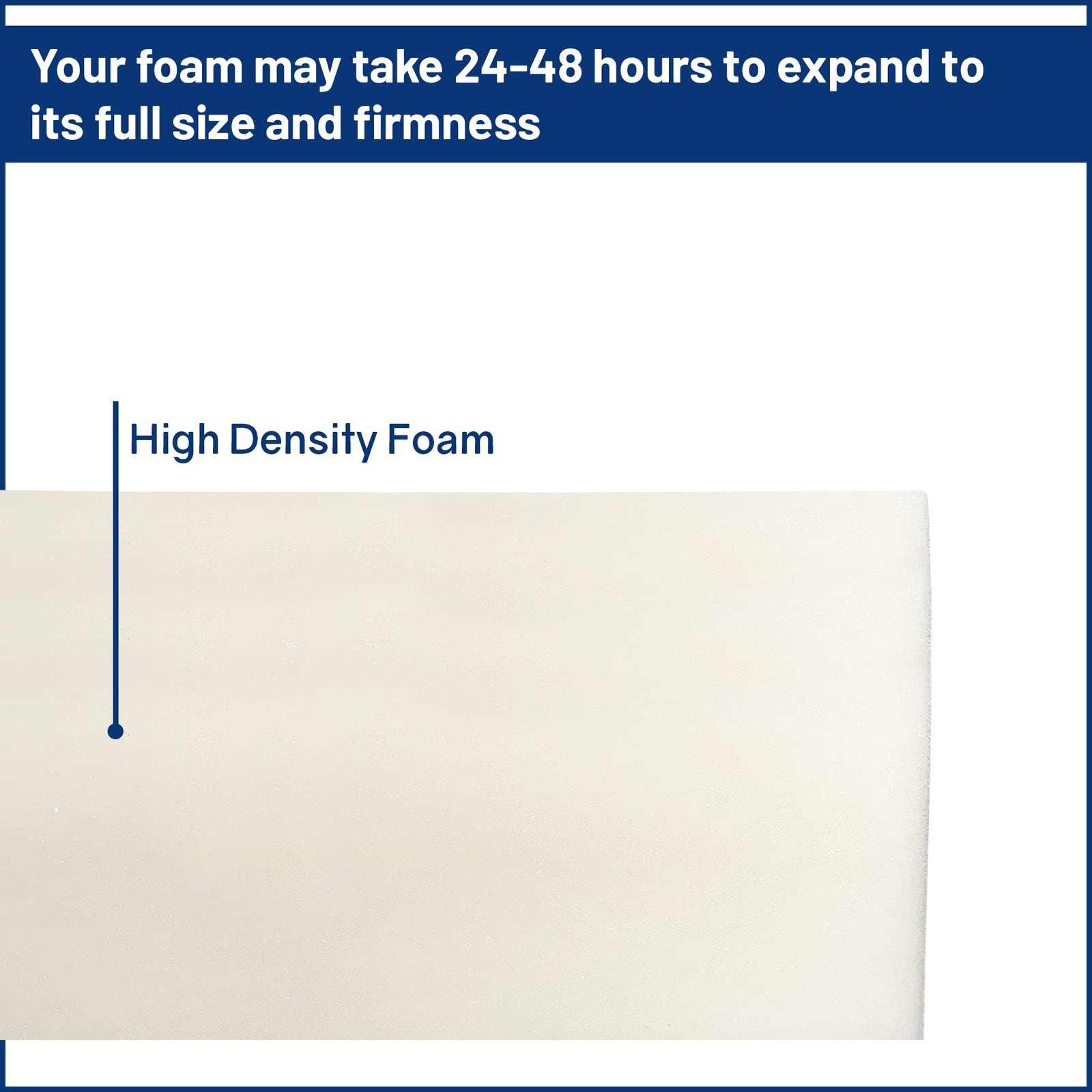, 6-Inch High-Density Foam RV Mattress Replacement, Medium Firm, Good for Tra…