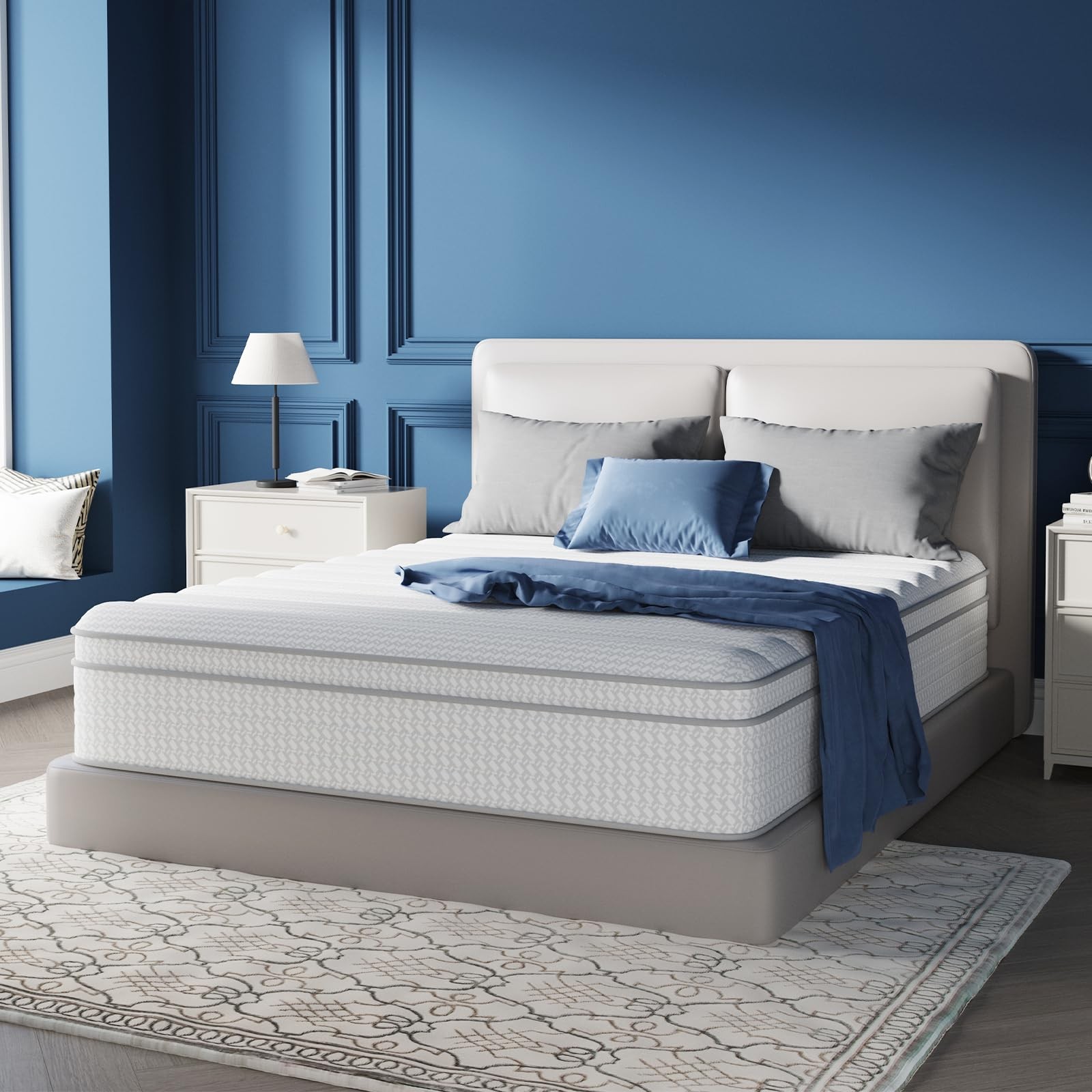 Avenco Queen Mattress 12 Inch in a Box, Queen Size Medium Plush Mattresses wi…