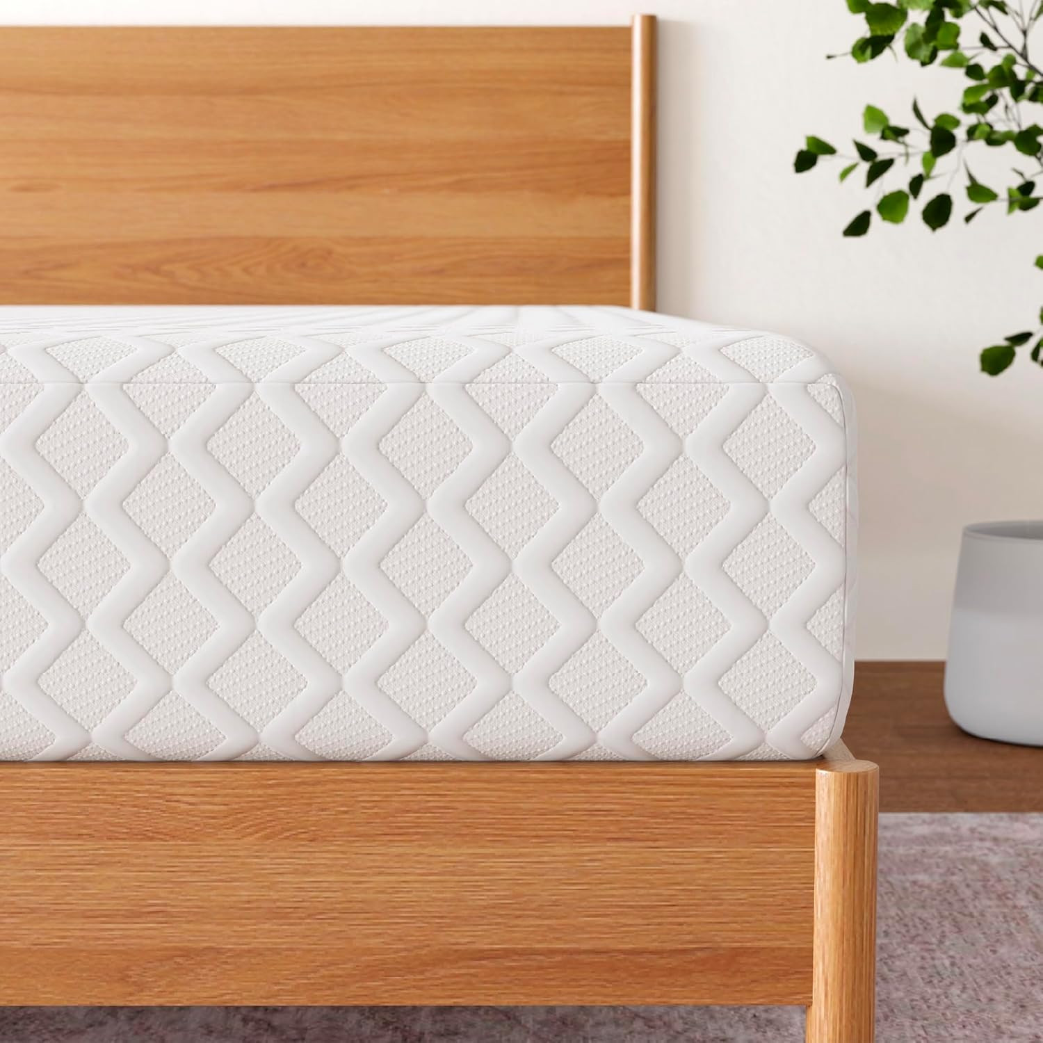 Signature Design by Ashley Queen Size Chime 10 Inch Medium Firm Memory Foam Matt