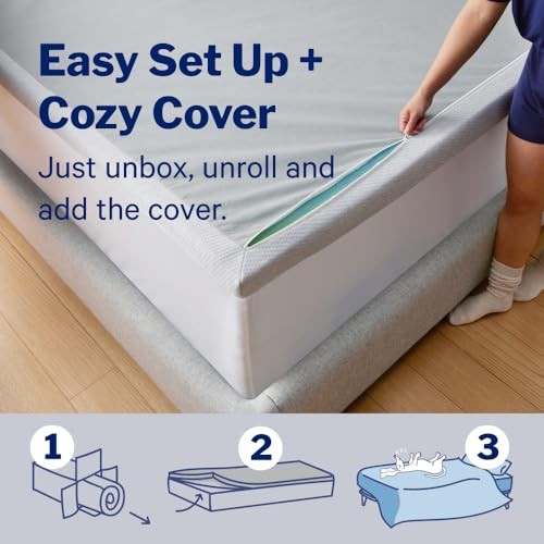 Casper Sleep Essential 3″ Size Memory Foam Mattress Topper Queen 3 Inch