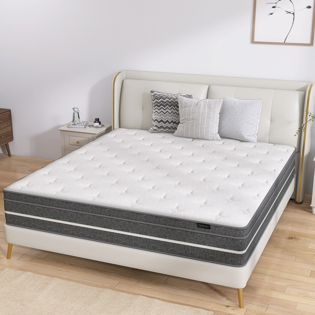 12″14″ Twin Full Queen King Size Mattress Memory Foam Hybrid Spring Bed in a Box
