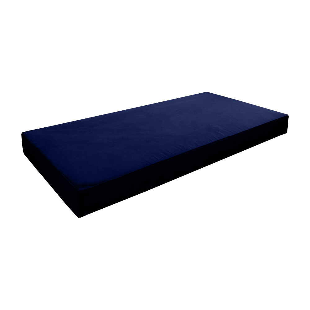 Same Pipe 6″ Twin 75x39x6 Velvet Indoor Daybed Mattress |COVER ONLY|-AD373