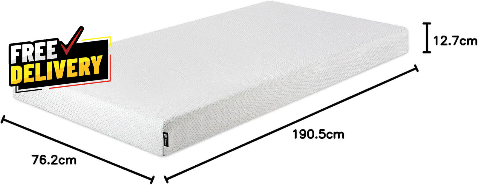 Memory Foam 5 Inch Narrow Twin Mattress