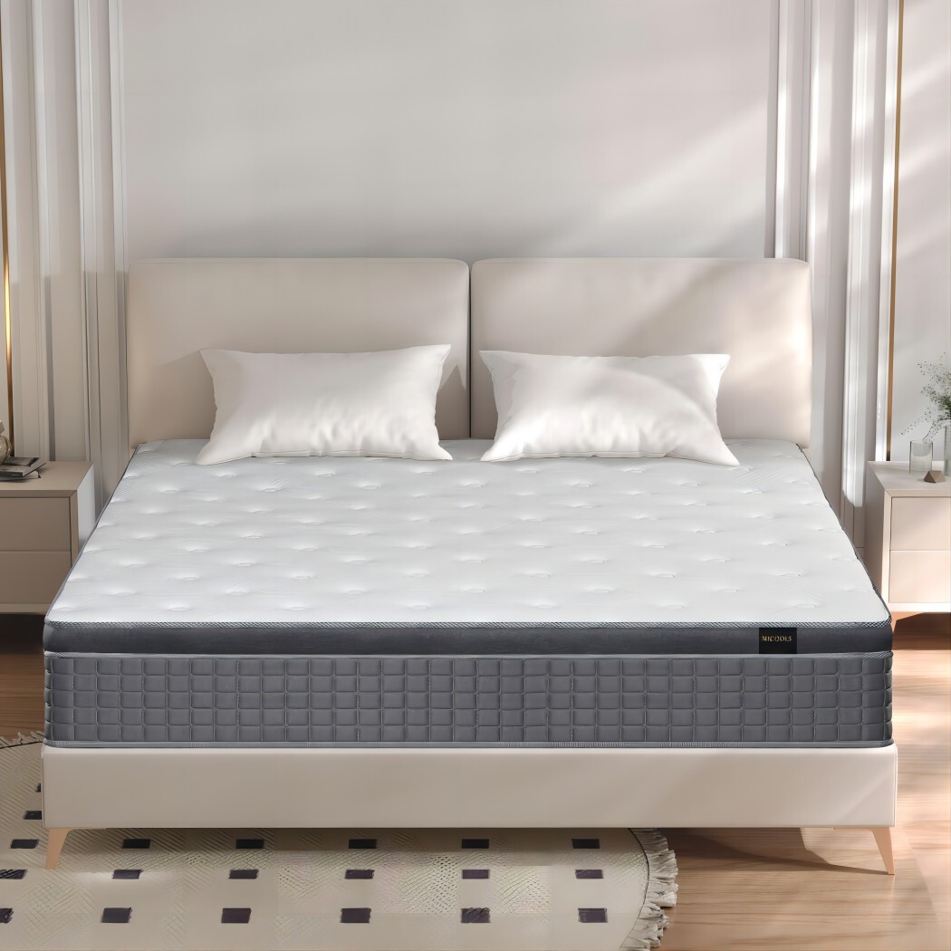 12 Inch Twin Full Queen King Hybrid Mattress in a Box, Innerspring Memory Foam
