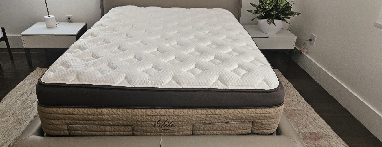 Slightly used, Helix Dusk Elite Queen size mattress.