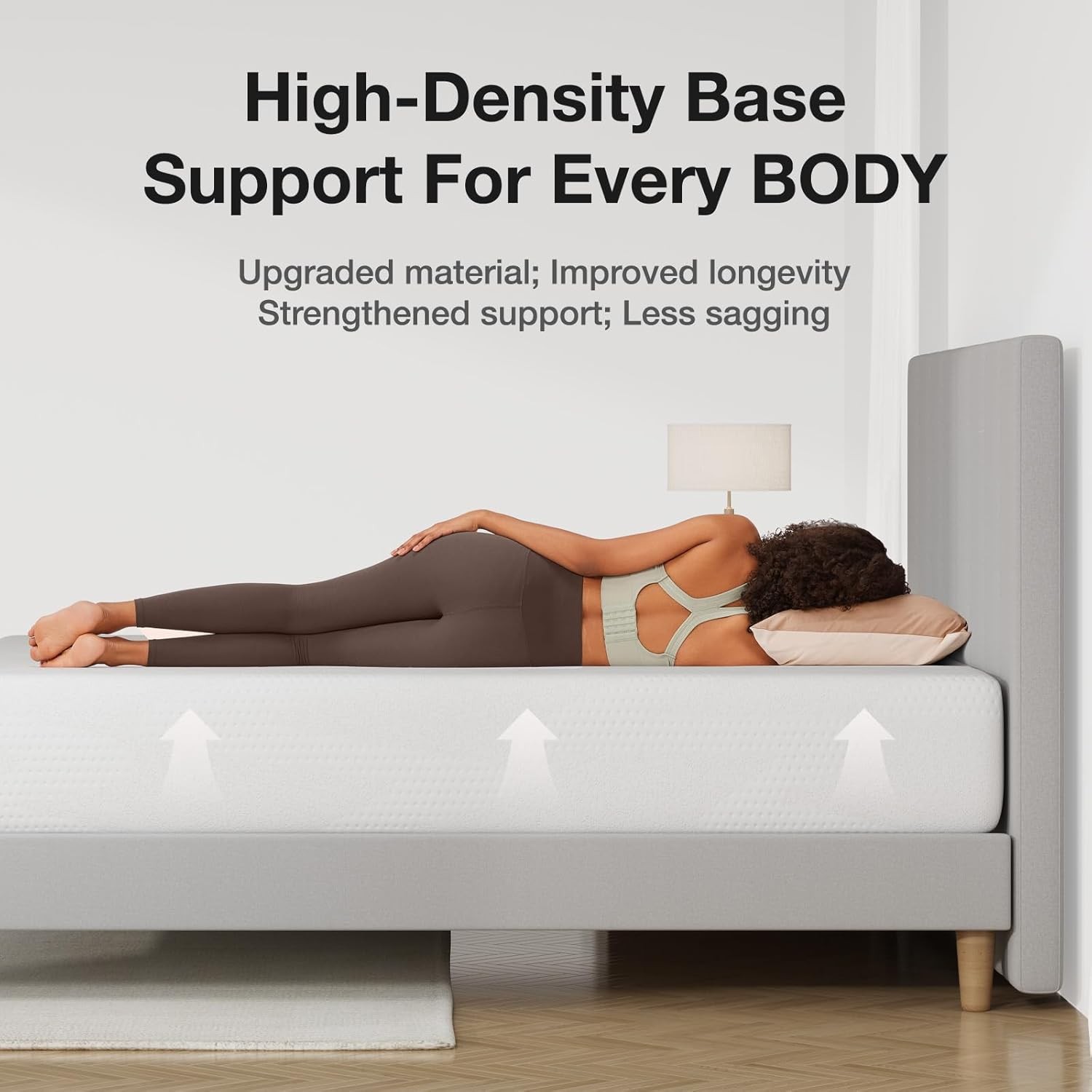 Mattress, Memory Foam Mattress in a Box, Gel Memory Foam