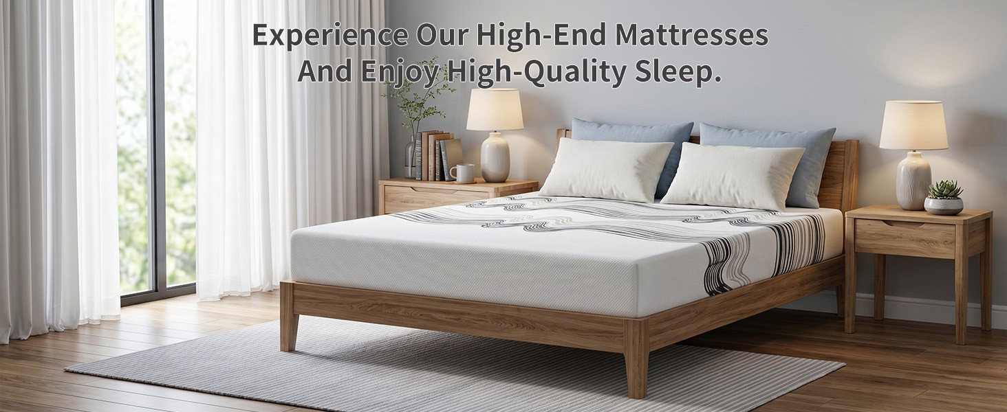 King Size Memory Foam Mattress 12 Inch for Cooling Night Sleep Comfort Support