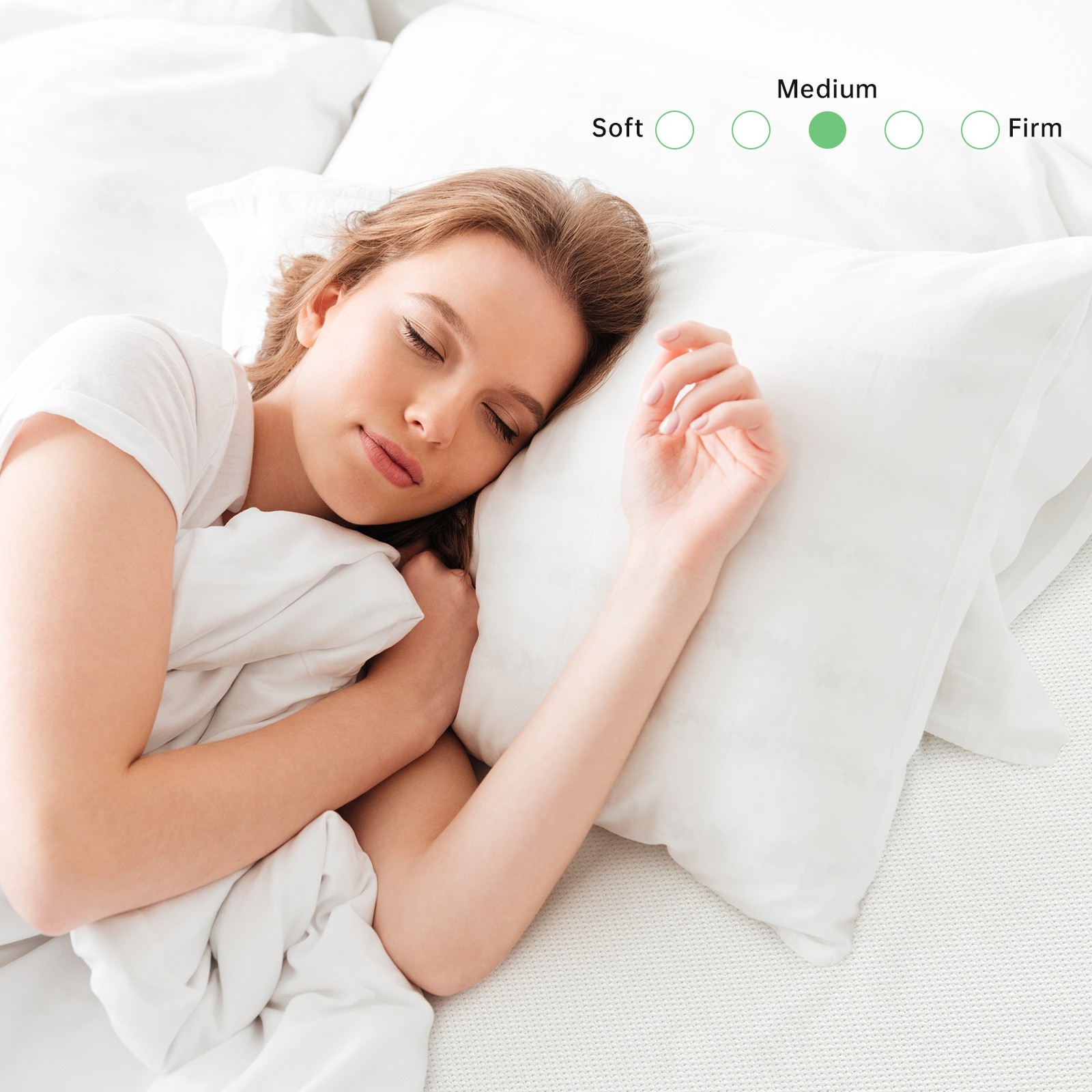 5″ 6″ Breathable Green Tea Memory Foam Mattress, Fiberglass Free & Medium Firm