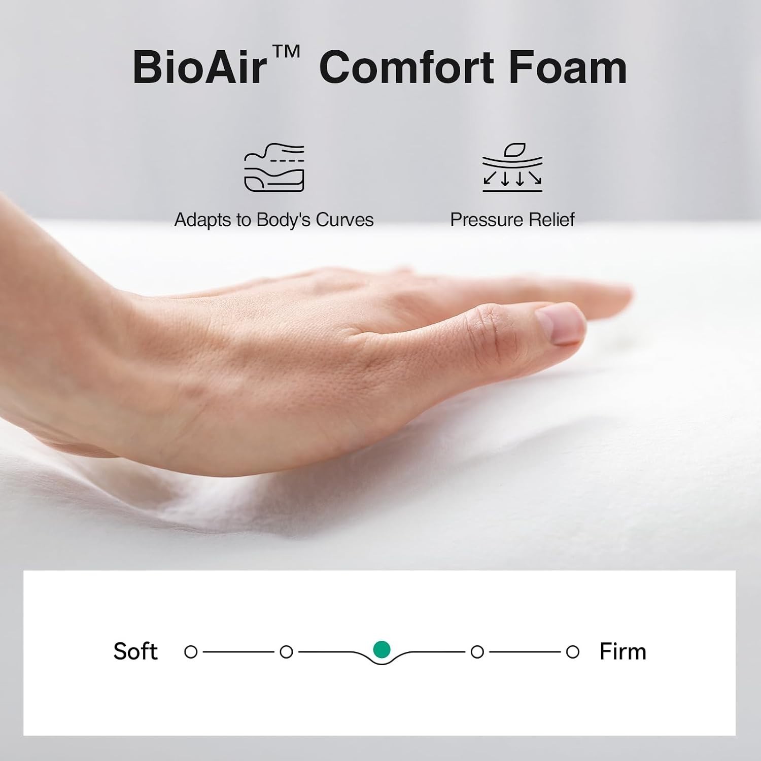 Novill 8 Inch Foam & Spring Hybrid, Eco-Friendly Packaging