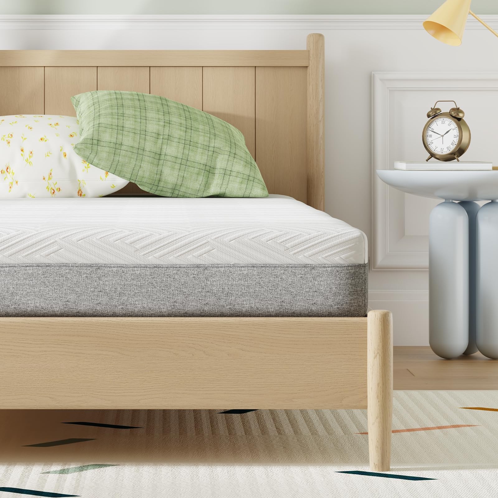 Twin Size Mattress, 6 Inch Twin Mattress for , -Infused Memory Foam Mattresse…