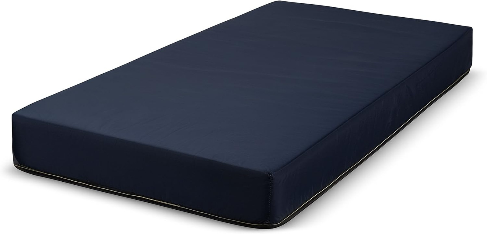 6 Inch Foam Mattress with Blue Nylon Water Resistant Cover – Narrow Twin, Cot, R