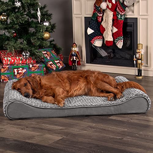 Orthopedic, Cooling Gel, and Memory Jumbo Ultra Plush Gray Orthopedic Foam