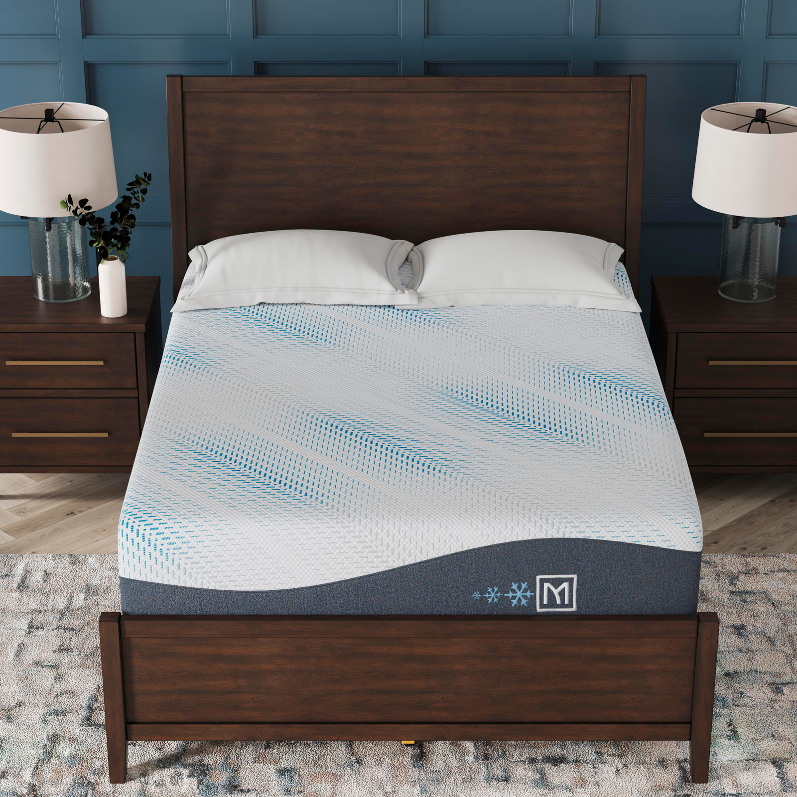 Signature Design by Ashley Millennium Luxury Gel Memory Foam King Mattress White