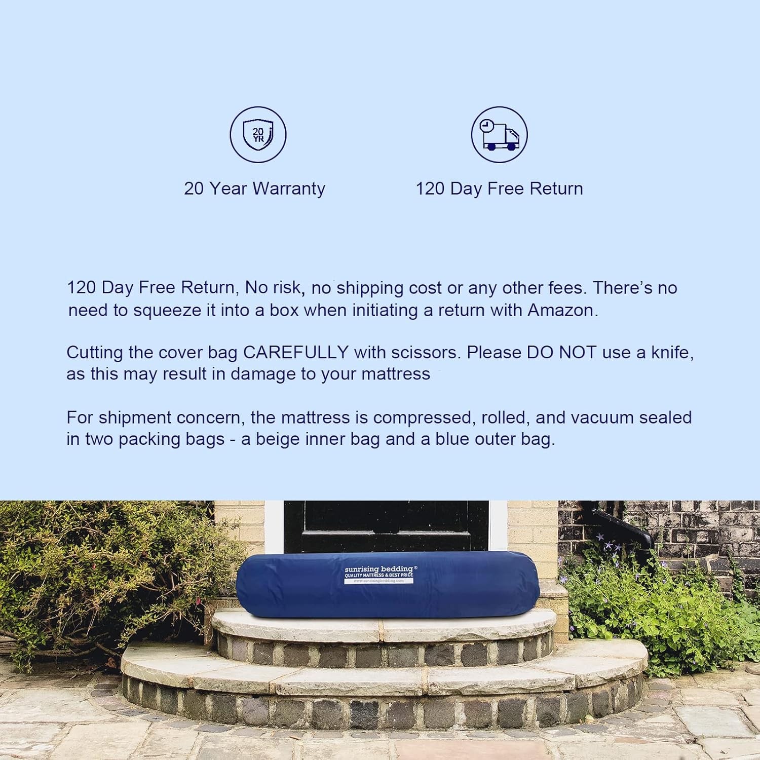 12 Inch Twin Mattress in a Box Cooling Gel Memory Foam