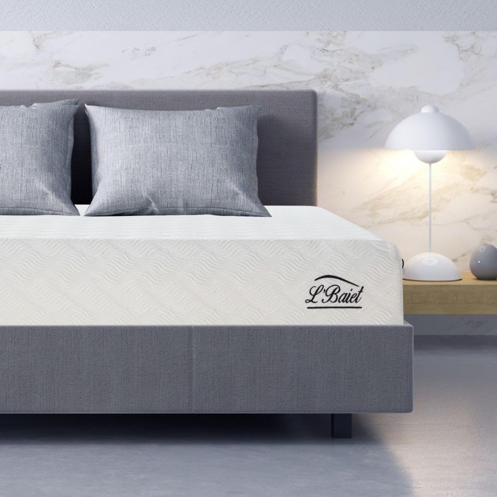 8 Inch Gel Memory Foam Mattress Twin Size Medium Firm Cooling-Gel Technology