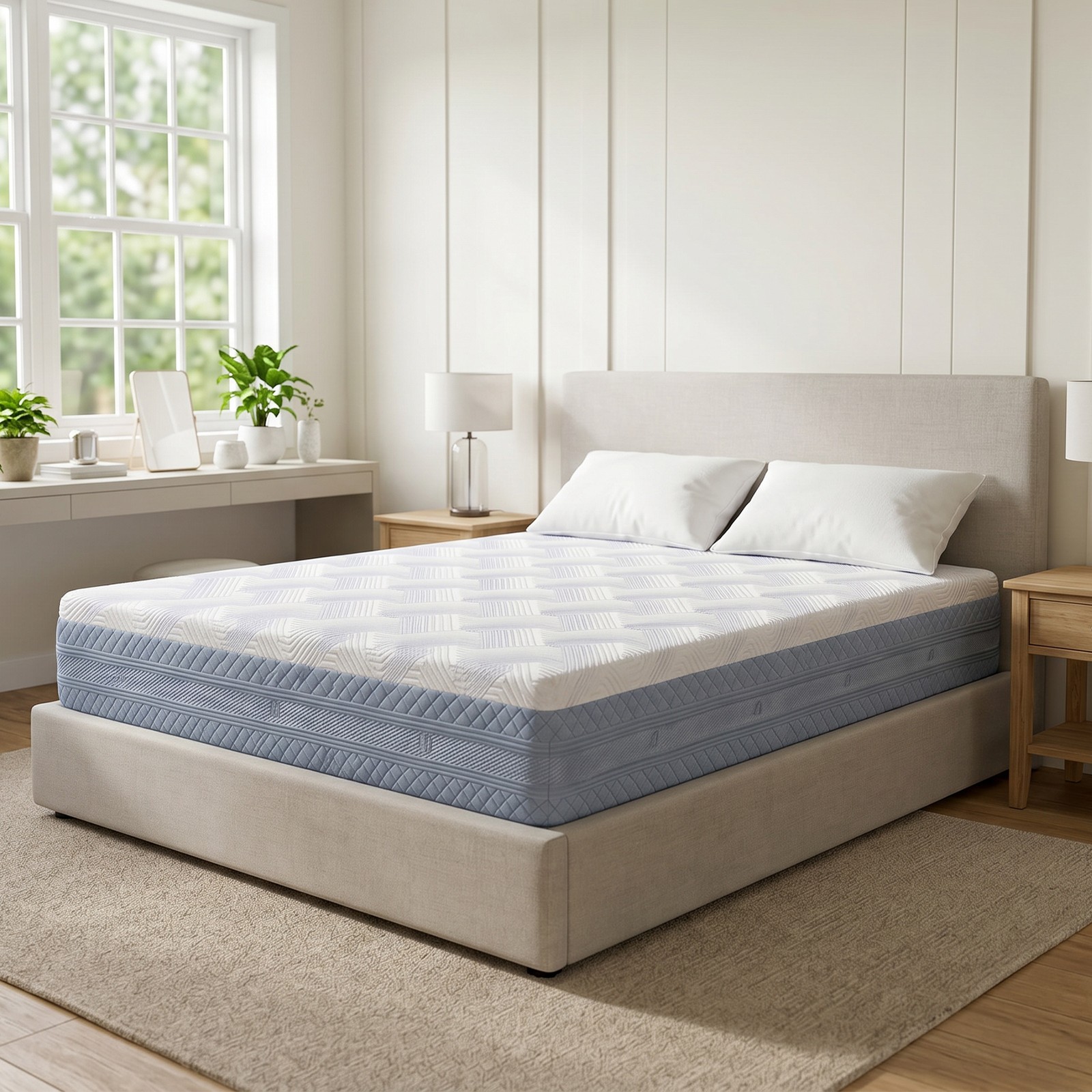 King Size Mattress 12 Inch High Density Soft Support Memory Foam w/ CertiPUR US