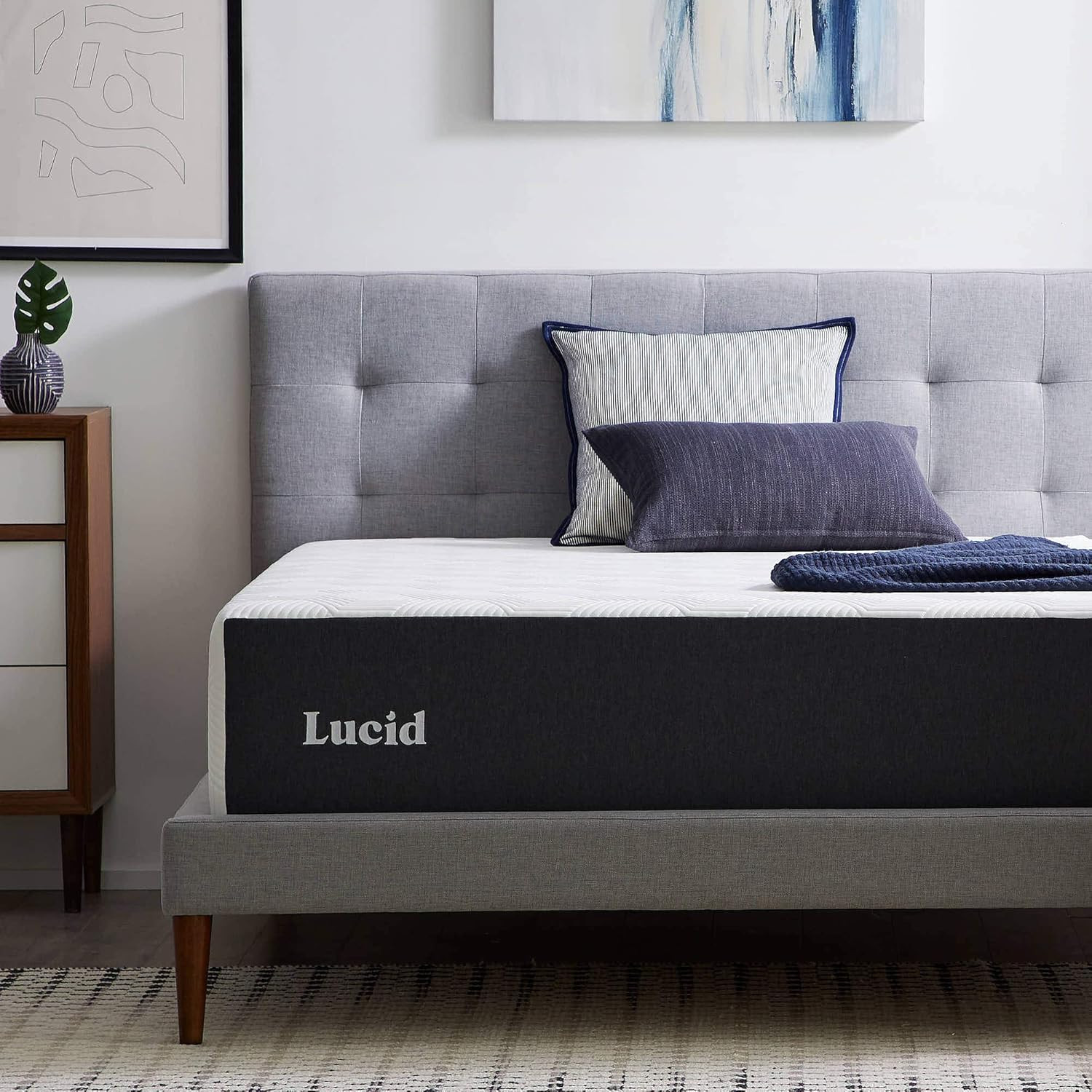 14 Inch Memory Foam Mattress – Medium Firm Feel – Infused with Refreshing Bamboo