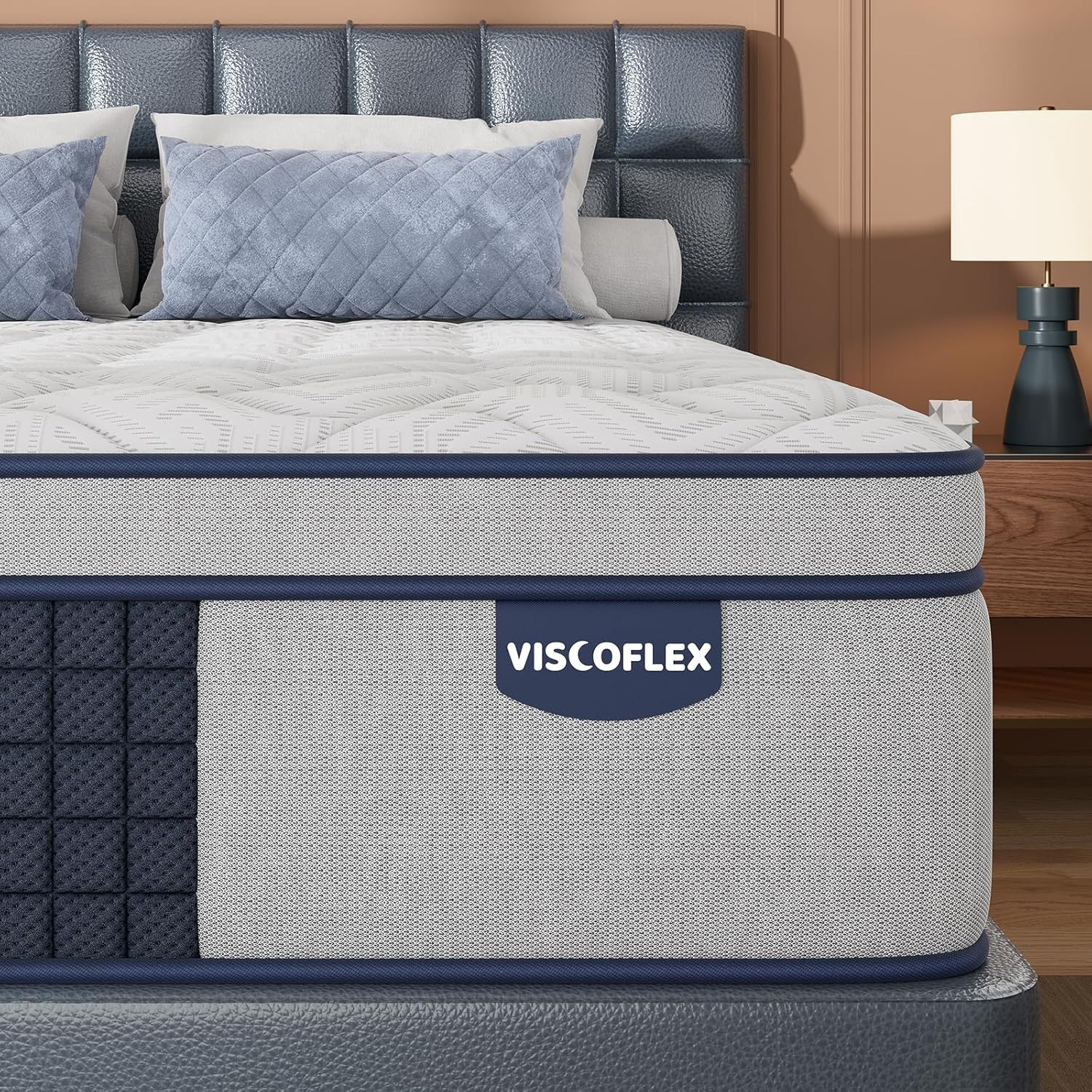 Extra Firm Queen Mattress – 12 Inch Hybrid Mattress Pressure Relief & Back Pain