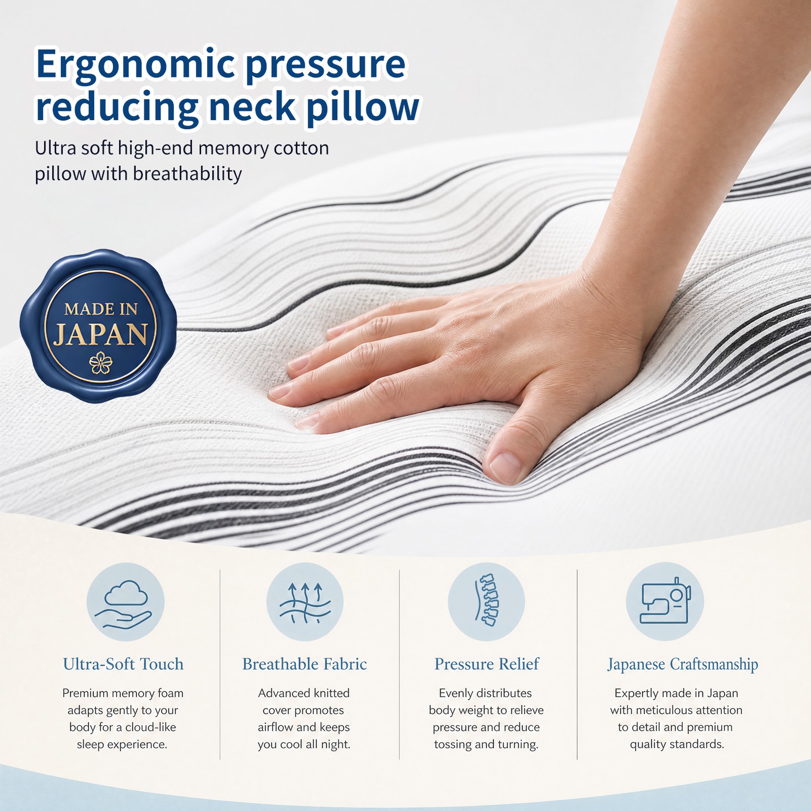 King Size Memory Foam Mattress Compressed Delivery Firm Support Soft Comfort