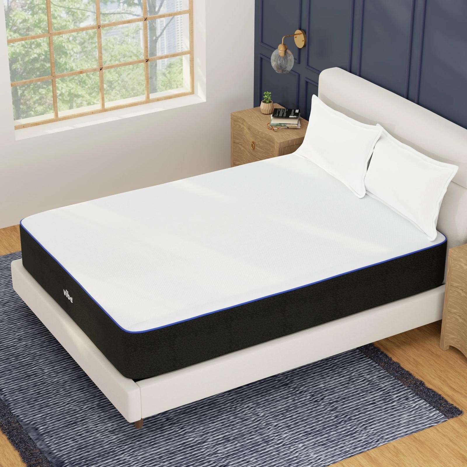 12″TWIN Luxury Plush Super Cooling Gel Memory Foam Mattress Bed In A Box NEW