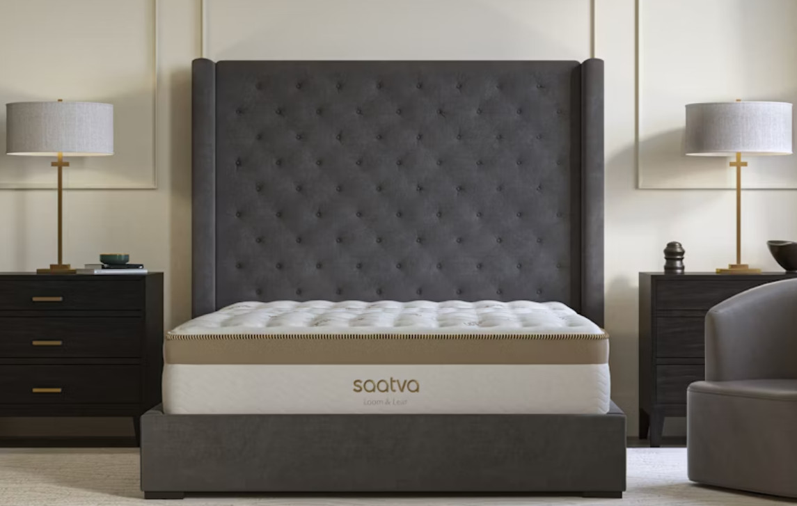 Saatva Loom & Leaf Organic Cotton USA Made Mattress (Luxury Memoryfoam)