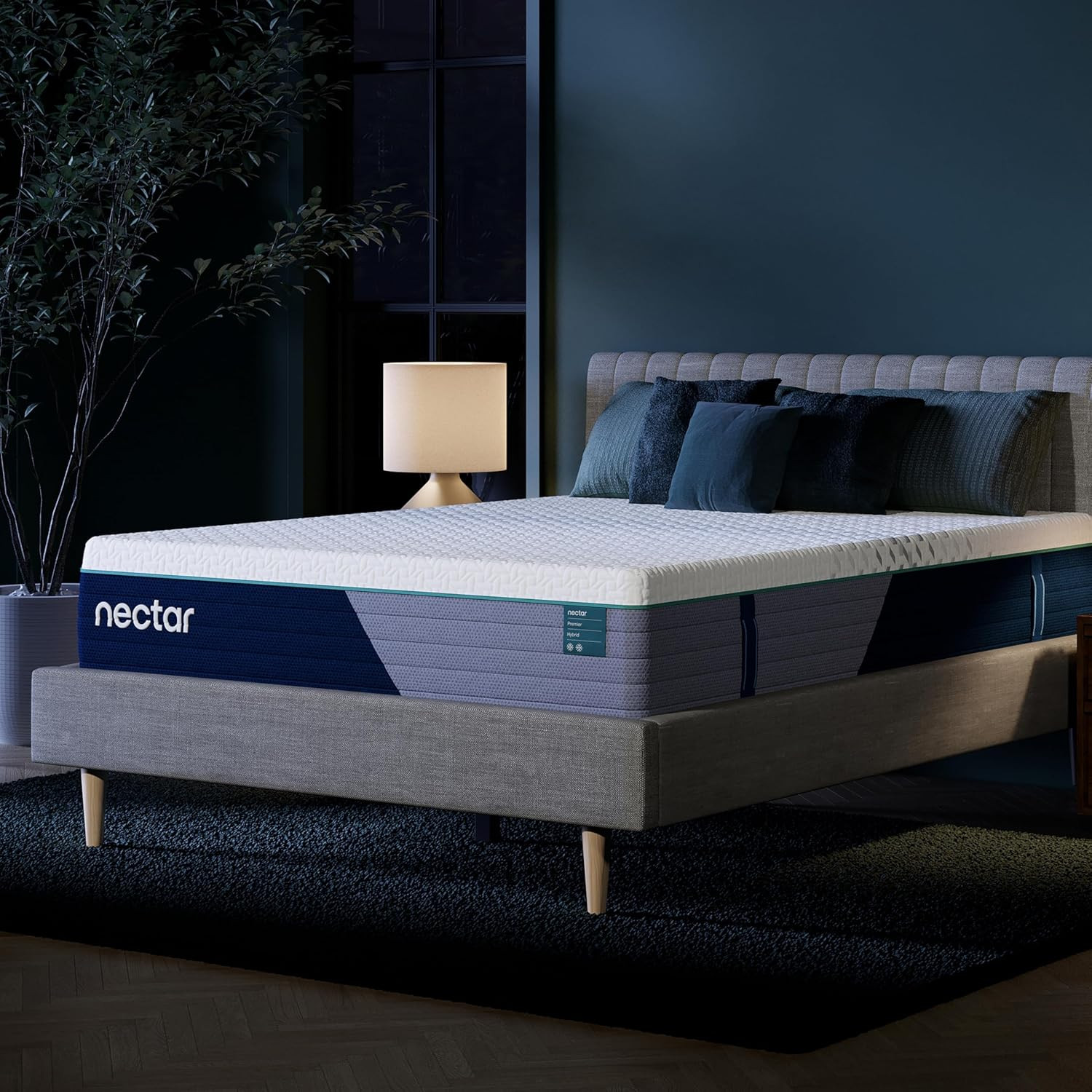 Premier Hybrid 13” Queen Mattress – Medium Firm, Cooling & Back Pain Relief