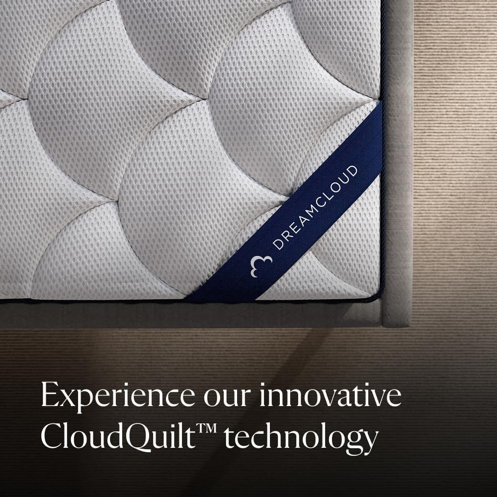 DreamCloud Classic 12″ King Mattress Hybrid Gel Memory Foam