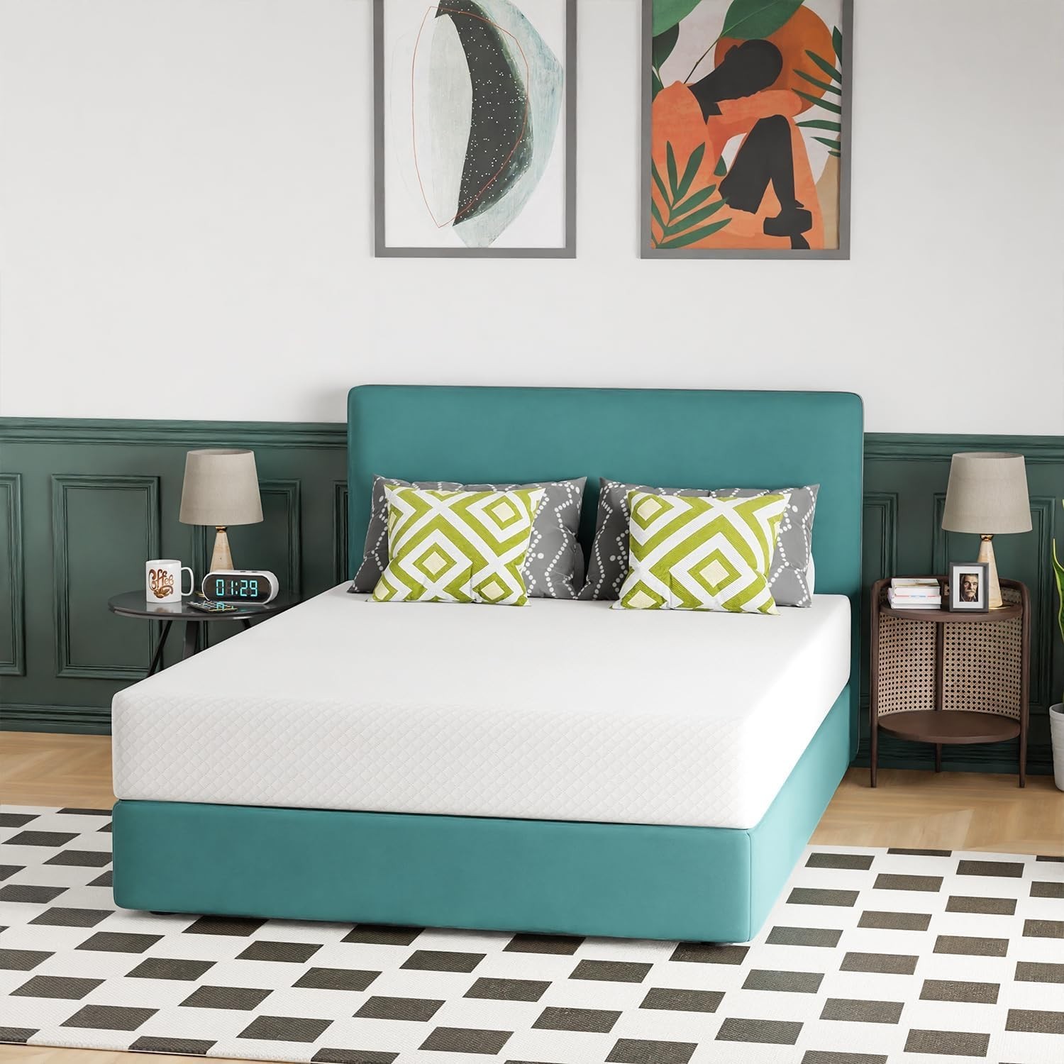 CertiPUR Certified 10 Inch Queen Gel Memory Foam Mattress – Pressure Relief