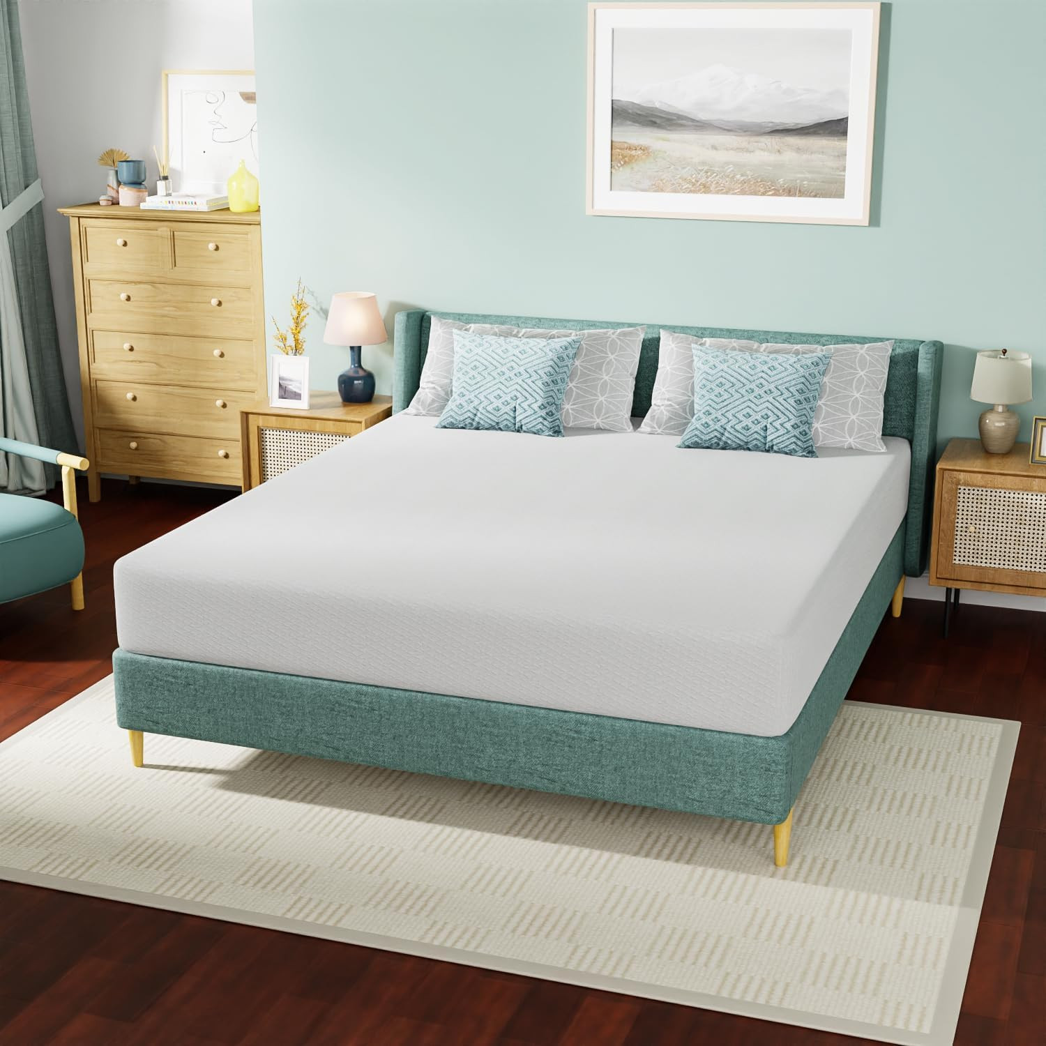 CALIFORNIA KING Gel Memory Foam ON SALE Bed Mattress Soft NO BACK PAIN Cal 10″