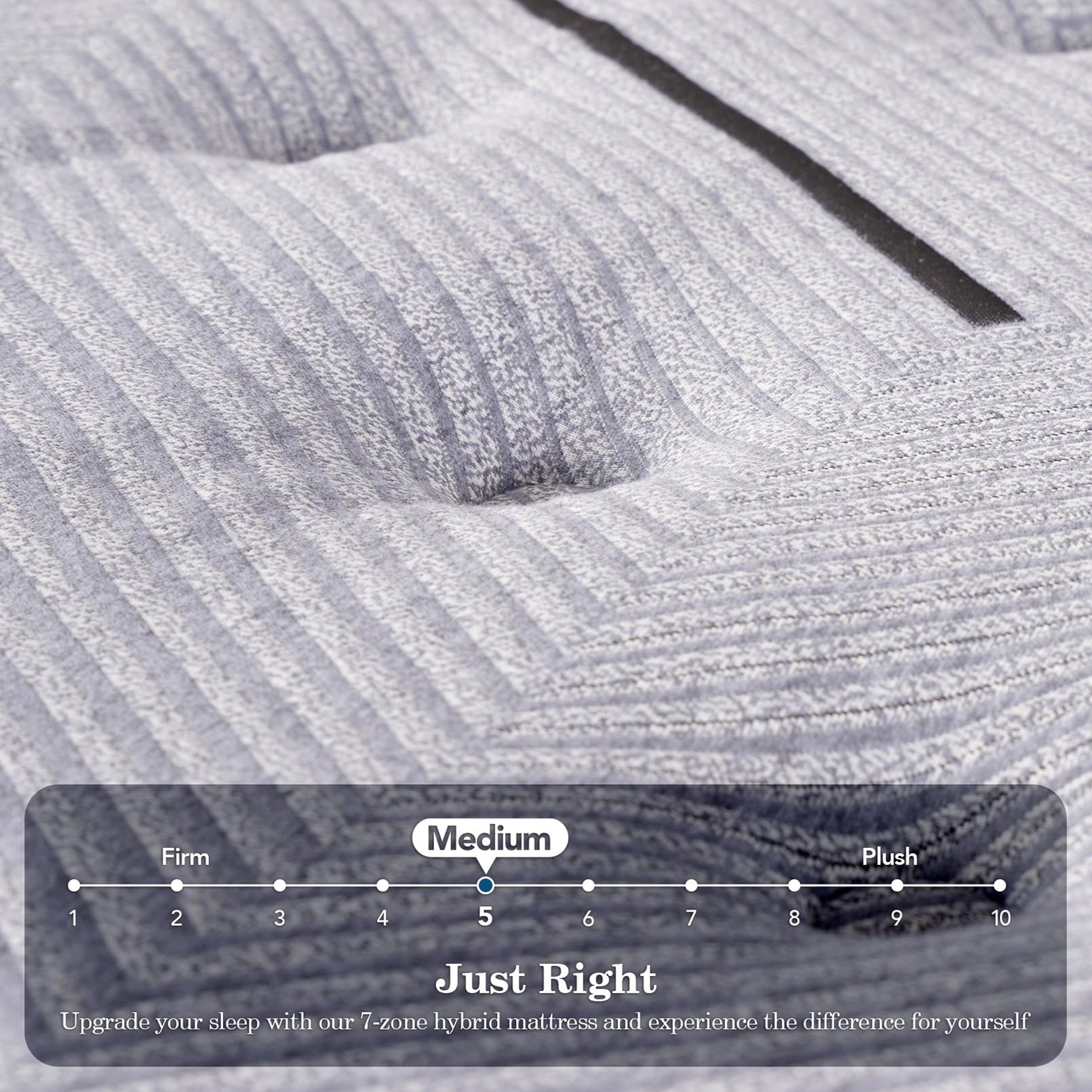 California King Mattress, 14Inch Medium Hybrid Mattress,Cooling Memory Foam &…