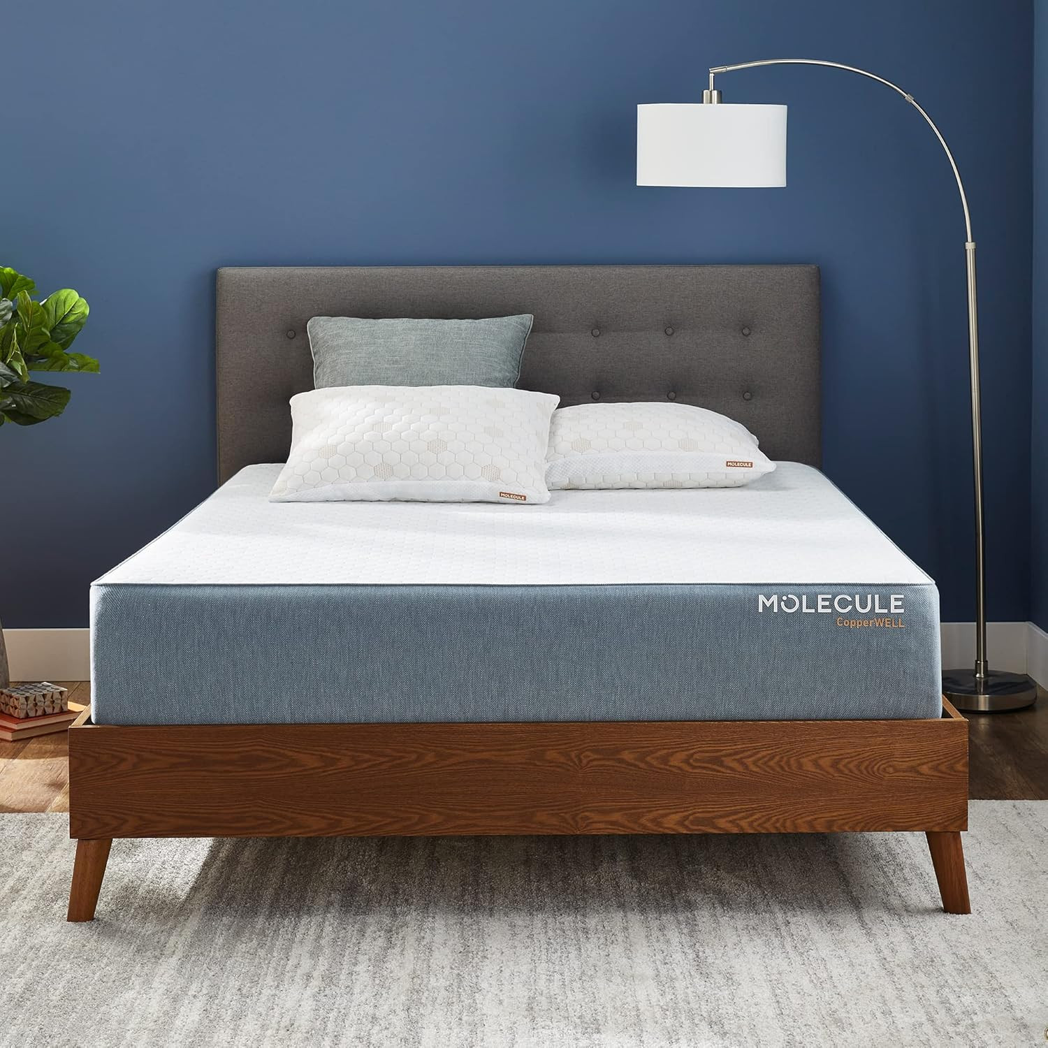 Copperwell 12″ Twin Cooling Gel Memory Foam Mattress – Medium Plush