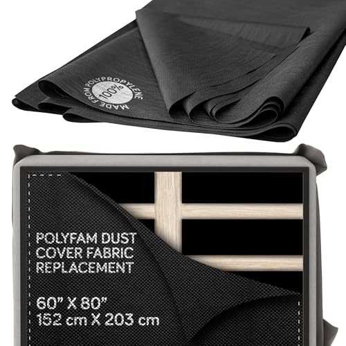 Bed Dust Cover – Bottom Cloth/Replacement Fabric for Underside of Full Queen