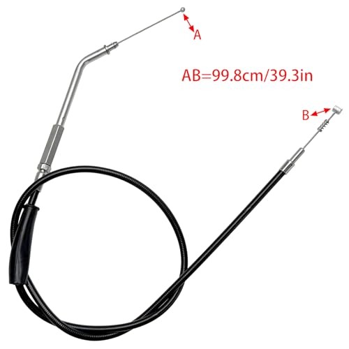 Motorcycle Throttle Cable Fit for Harley Sportster Iron XL 883 1200 39.3 inch